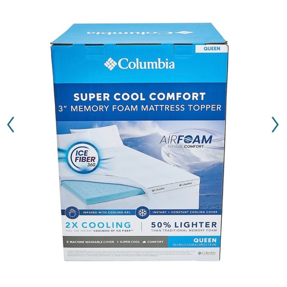 Columbia Twin Mattress Topper - Picture 1 of 7